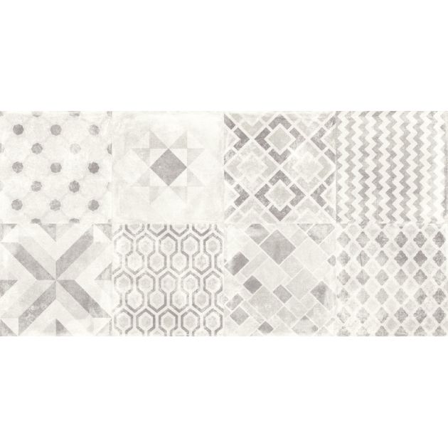 Carrelage Effet Béton ALPE (AL) - Decor Hidra Grey 30x60