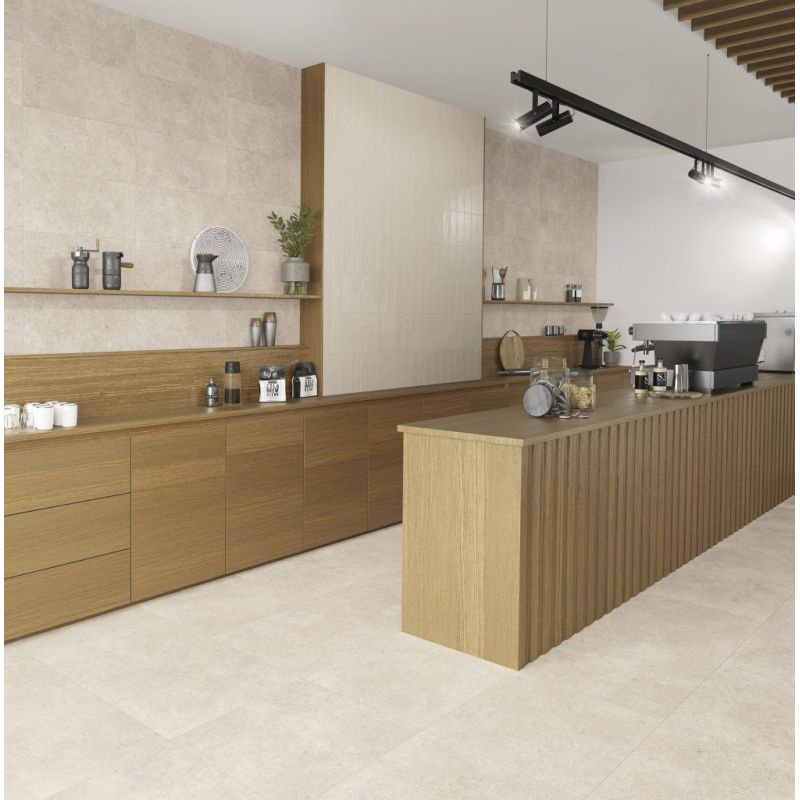 Carrelage Effet Béton FLOW (AL) - Stone Sand - Majolica Sand