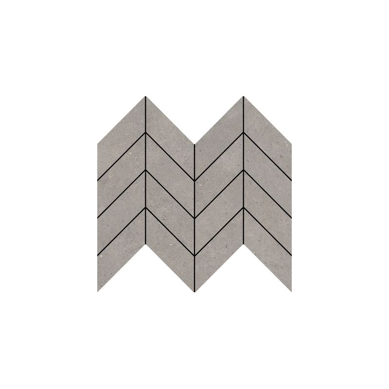 Carrelage Effet Béton FLOW (AL) - Mosaic Arrow Flow Stone 