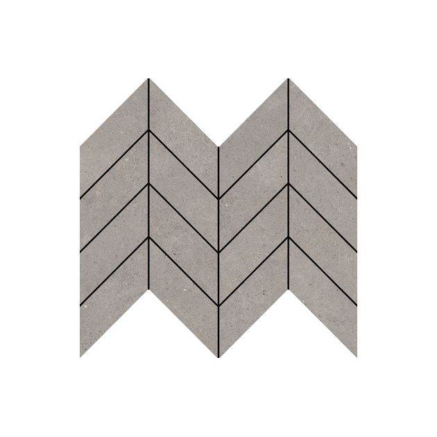 Carrelage Effet Béton FLOW (AL) - Mosaic Arrow Flow Stone 