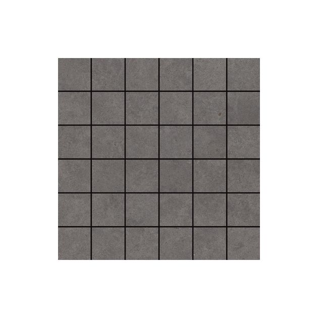 Carrelage Effet Béton FLOW (AL) - Mosaic Stone Coal
