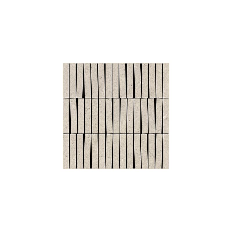Carrelage Effet Béton FLOW (AL) - Mosaic Sticks Stone Sand 