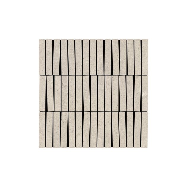 Carrelage Effet Béton FLOW (AL) - Mosaic Sticks Stone Sand 