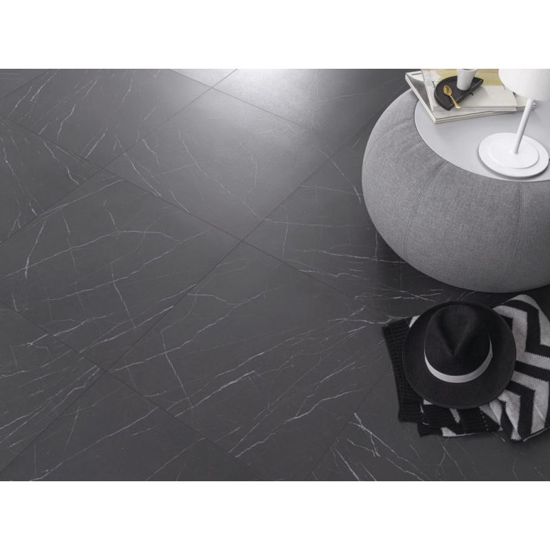 Carrelage Effet Marbre MUSE (AL) - Coal 