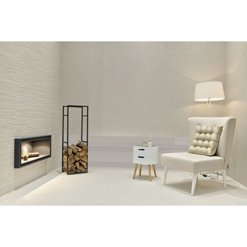 Carrelage Effet Pierre BALANCE (AL) - Beige