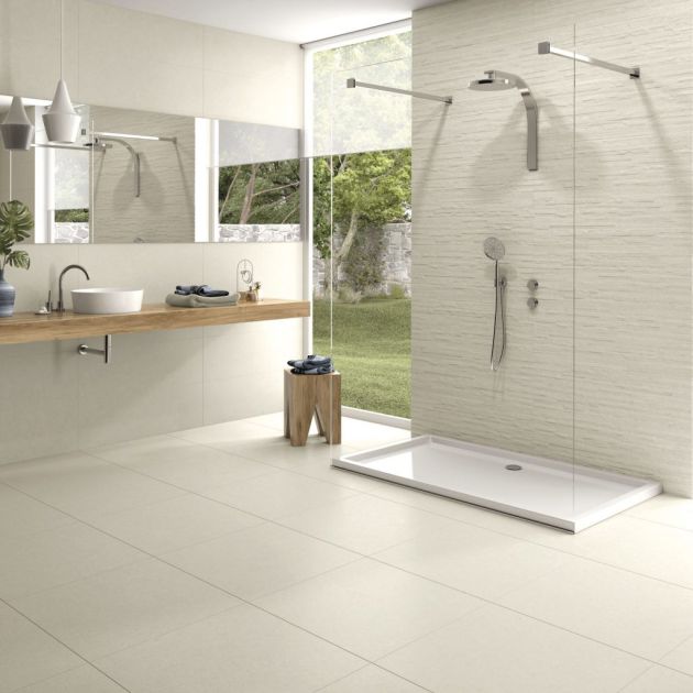 Carrelage Effet Pierre BALANCE (AL) - Beige