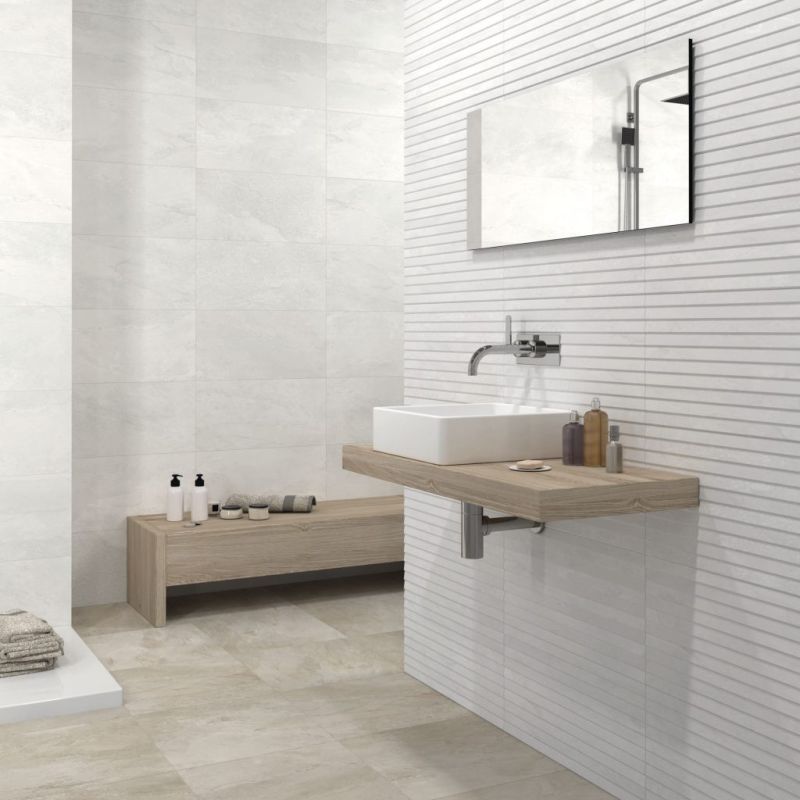 Carrelage Effet Pierre ROCK (AL) - Shell - Sand - Decor Carved Shell