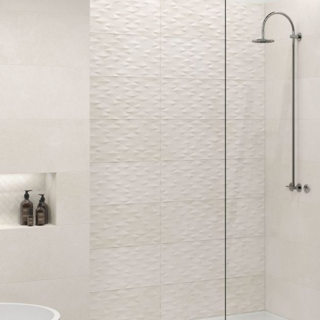 Carrelage Effet Pierre SERENA (AL) - Beige - Prisma Beige