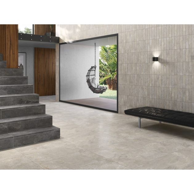 Carrelage Effet Pierre STONE AGE (AL) - Greige