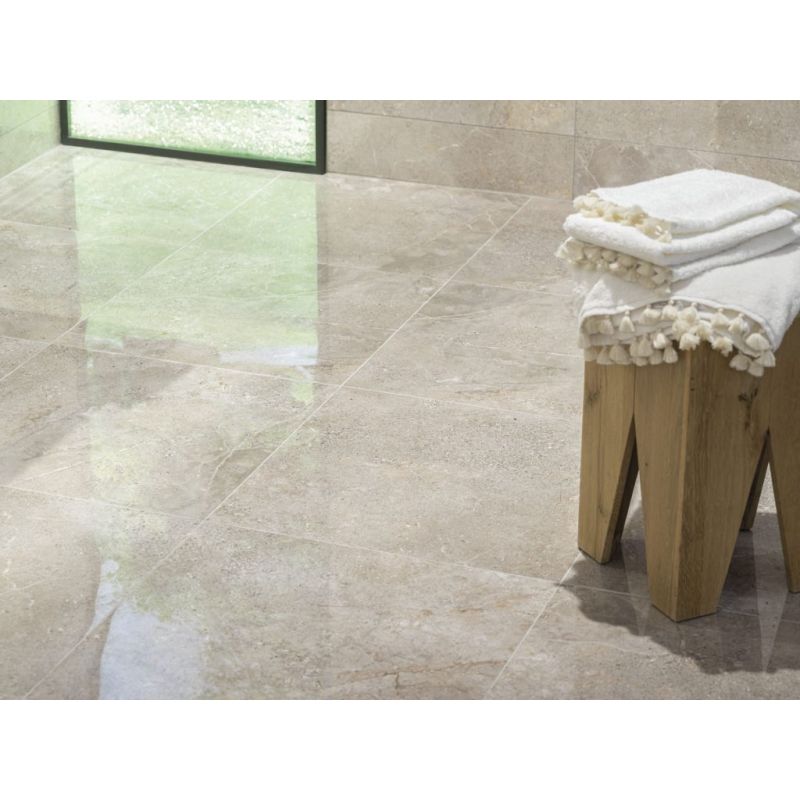 Carrelage Effet Pierre STONE AGE (AL) - Greige