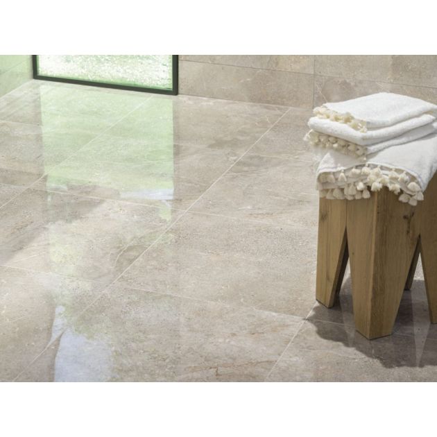 Carrelage Effet Pierre STONE AGE (AL) - Greige