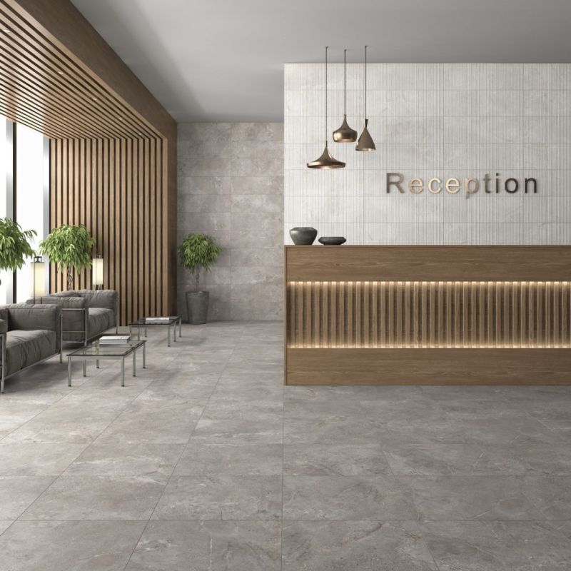 Carrelage Effet Pierre STONE AGE (AL) - Grey - Sawn Grey