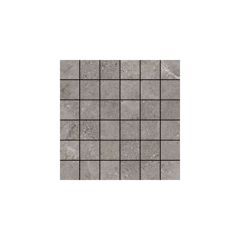 Carrelage Effet Pierre STONE AGE (AL) - Mosaic Grey