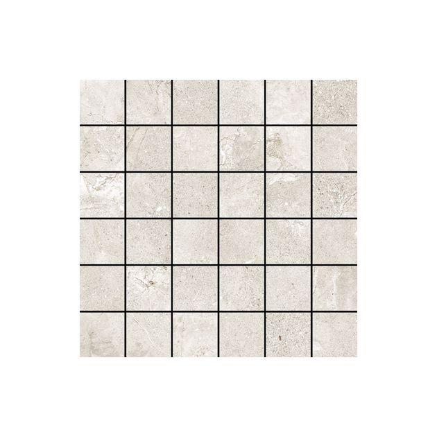 Carrelage Effet Pierre STONE AGE (AL) - Mosaic White