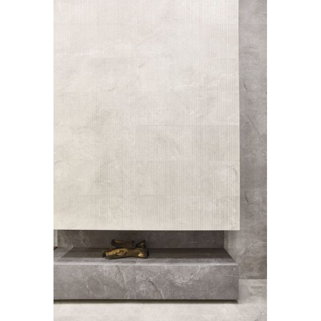 Carrelage Effet Pierre STONE AGE (AL) - Sawn White