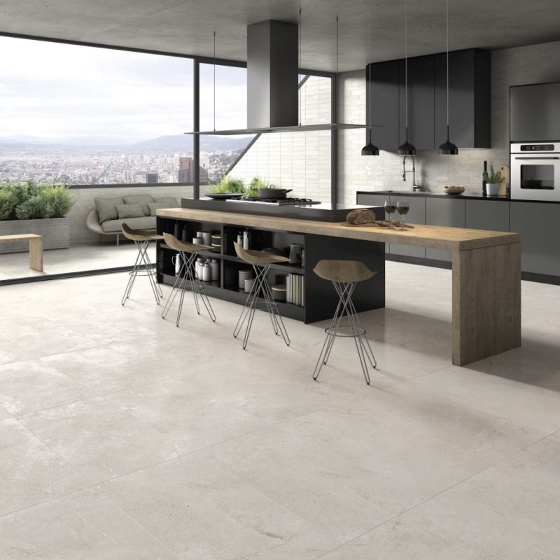 Carrelage Effet Pierre STONE AGE (AL) - White 