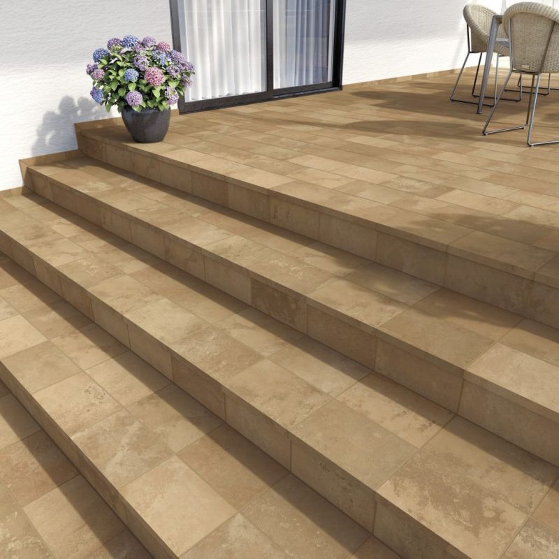 Carrelage Effet Pierre TERRA (AL) - Ocra
