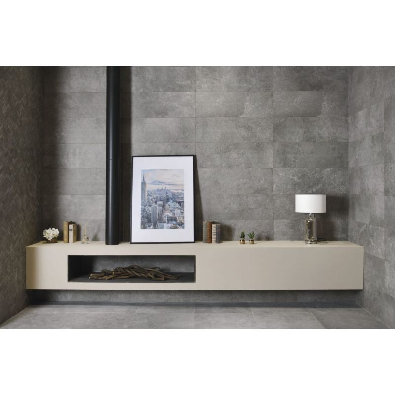 Carrelage Effet Pierre URBAN STONE (AL) - Grey