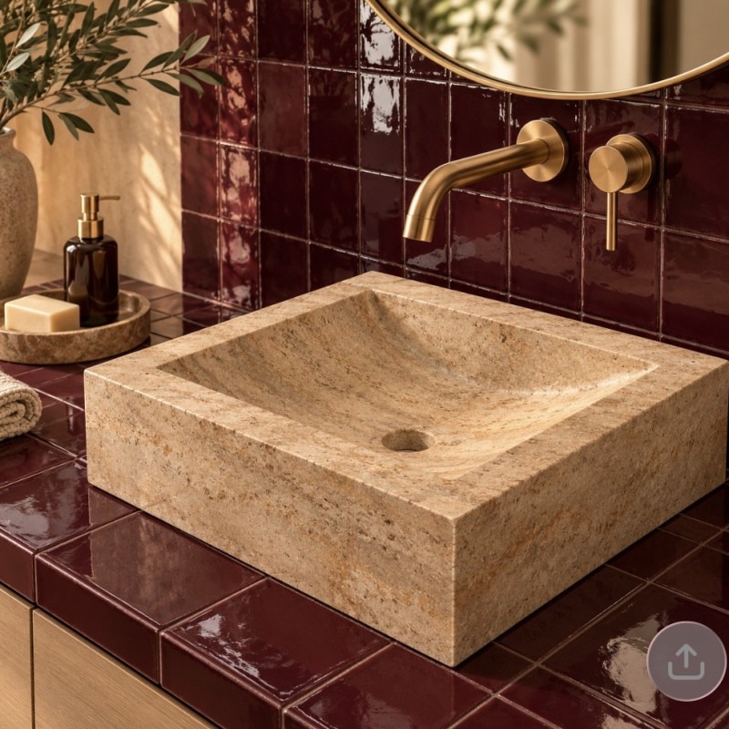 Vasque beige