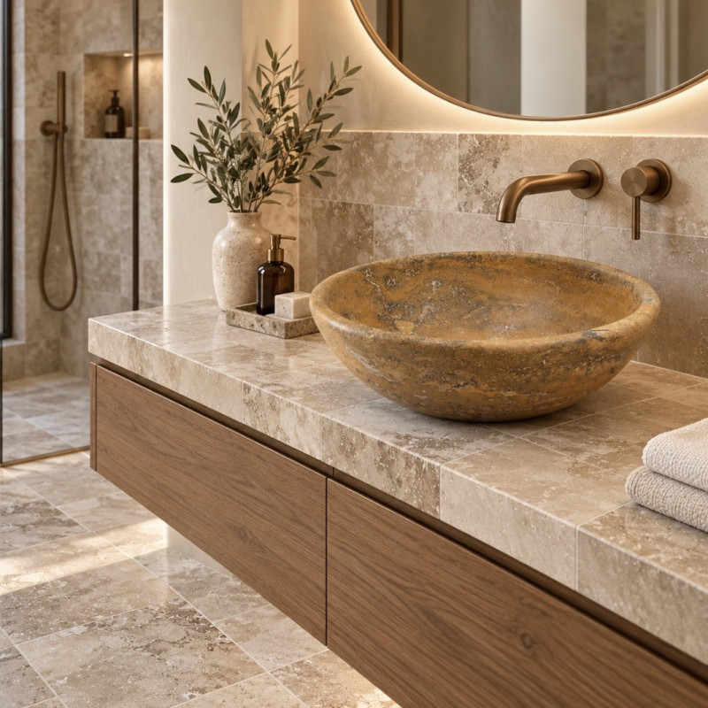 Vasque beige