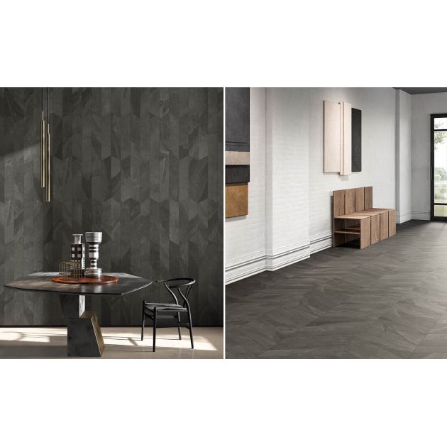 Carrelage Effet Pierre BRAZILIAN SLATE (US) - Elephant Grey