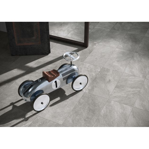 Carrelage Effet Pierre STONE LAB (HE) - Quarzite Grigio