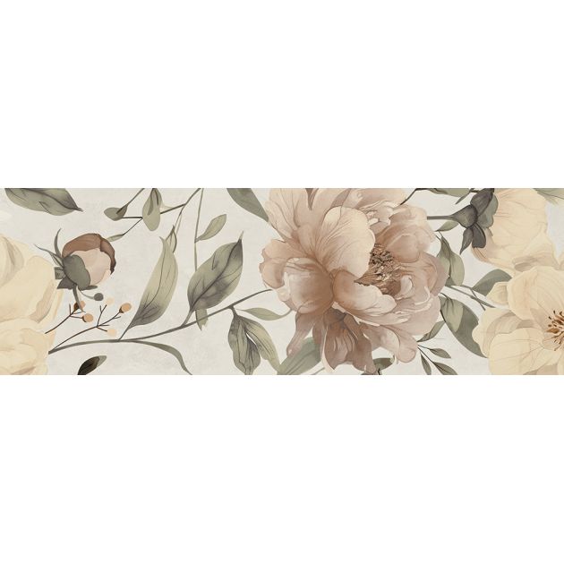 Carrelage Effet Déco SPATULA 3090 (EU) - Peonies Warm