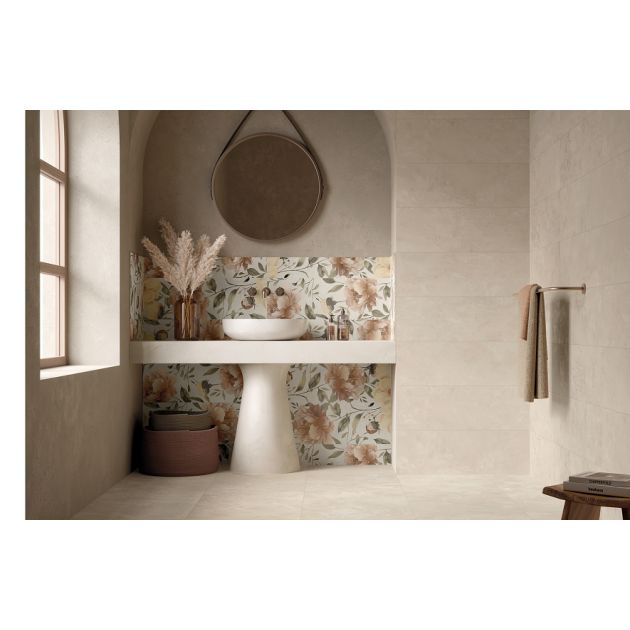 Carrelage Effet Déco SPATULA 3090 (EU) - Peonies Warm