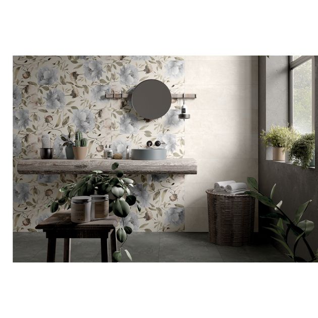 Carrelage Effet Déco SPATULA 3090 (EU) - Peonies Cold