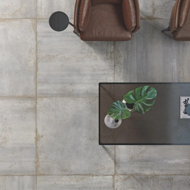 Carrelage Effet Déco OXIDE (GS) - Aluminium