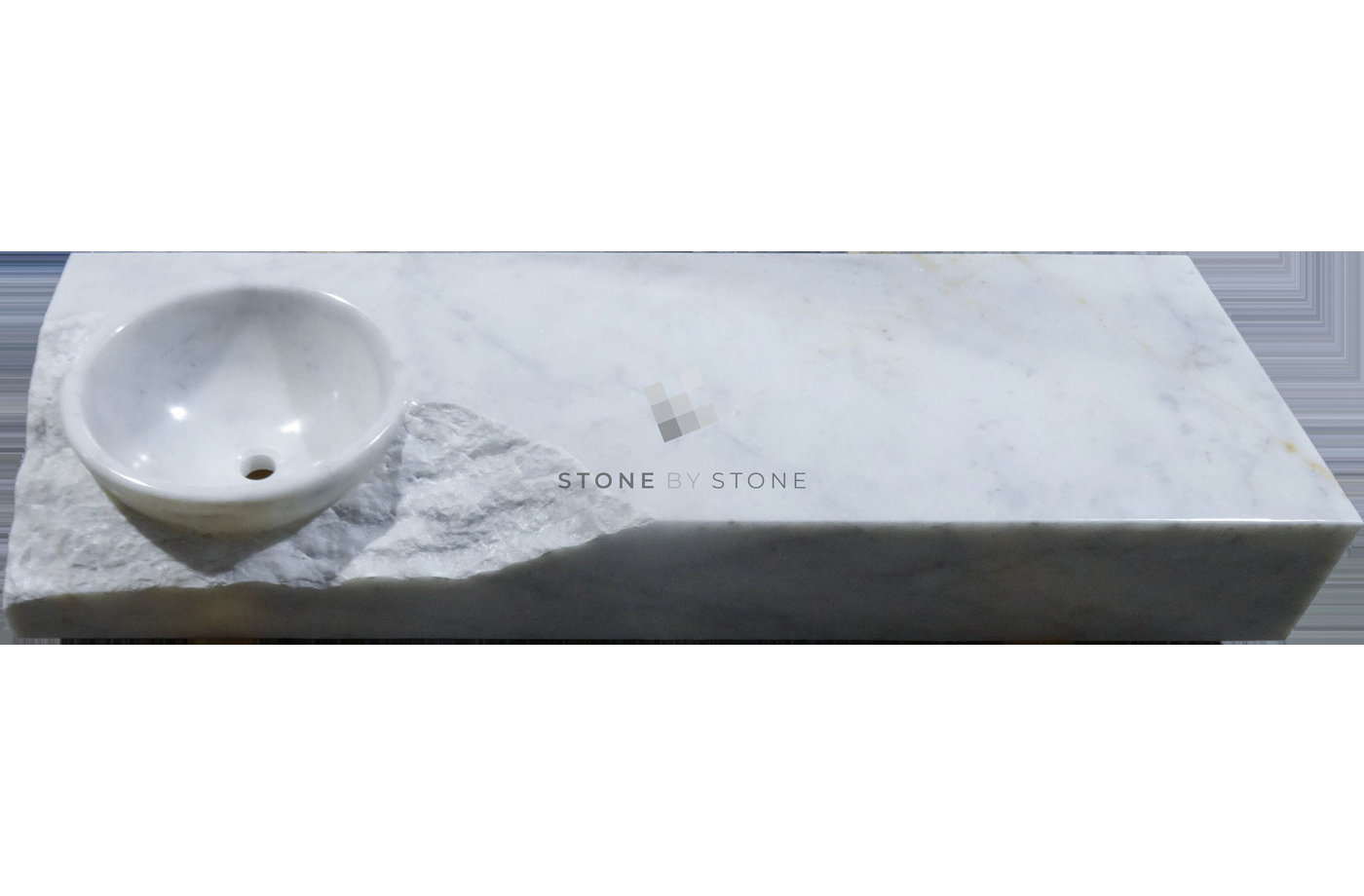 Vasque 150x50/20cm - Bombay - Blanc Poli